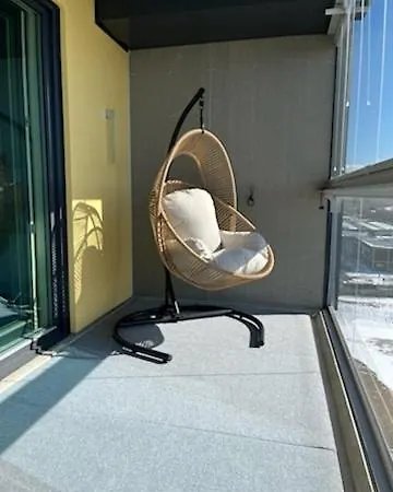 New Sky High Lr, 1br, 1ba, Sauna, Gbalcony, 45m2, 11krs Apartment